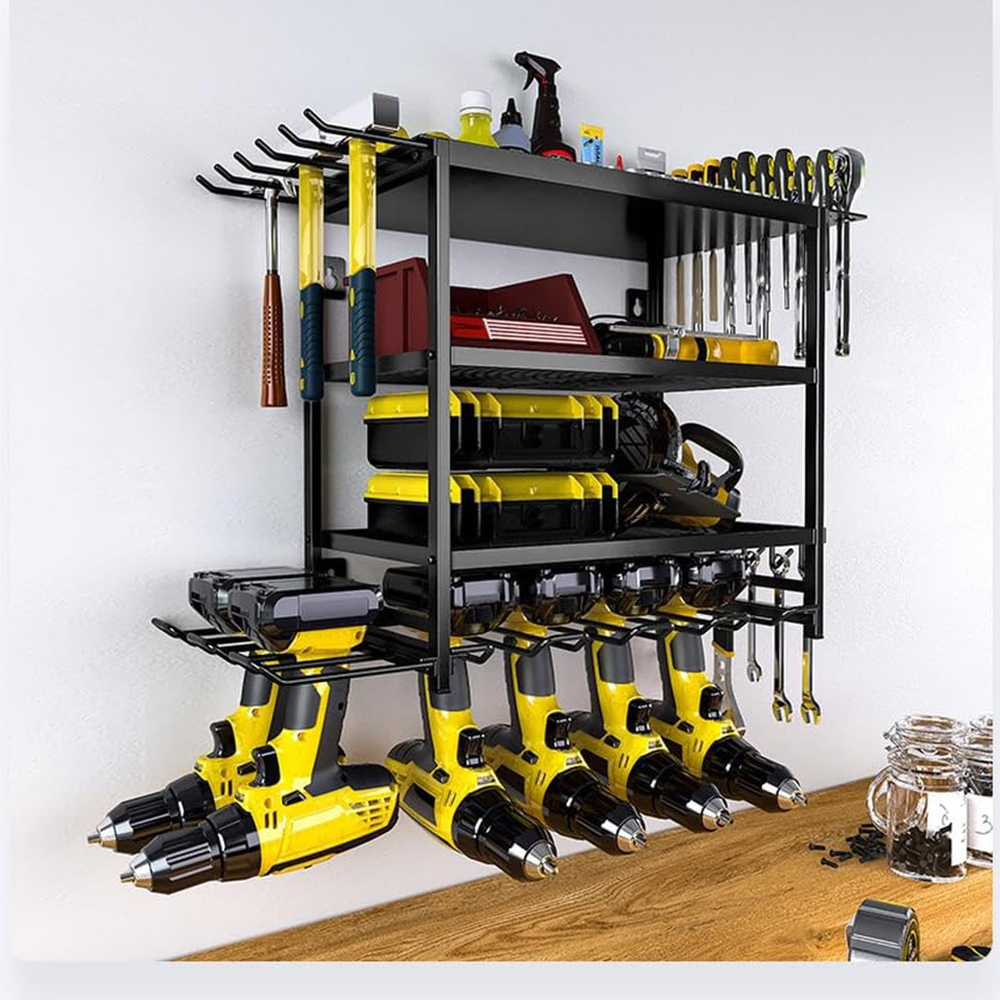 Heavy Equipment Supplies - Power Tool Organizer 4 Layer Wall