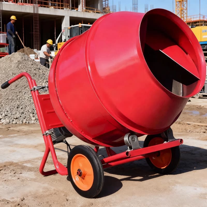 Heavy Equipment Manufacturers - Concrete Mixer Heavy Mobile Concrete Mixer