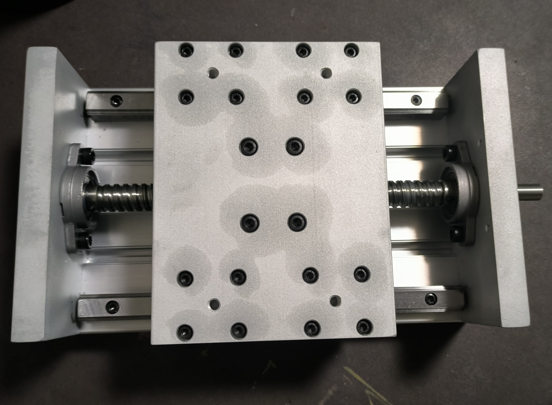 Heavy Equipment Guide - Cross Slide Guide Rails Liftable Ball