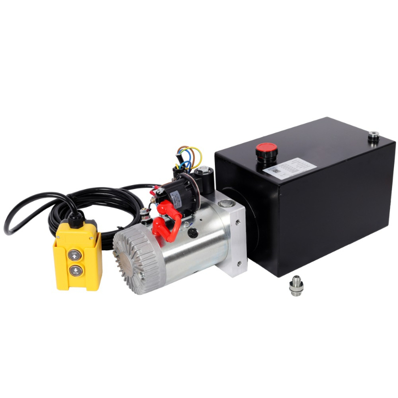 Heavy Equipment Working - Heavy Duty 12V DC Hydraulic Power