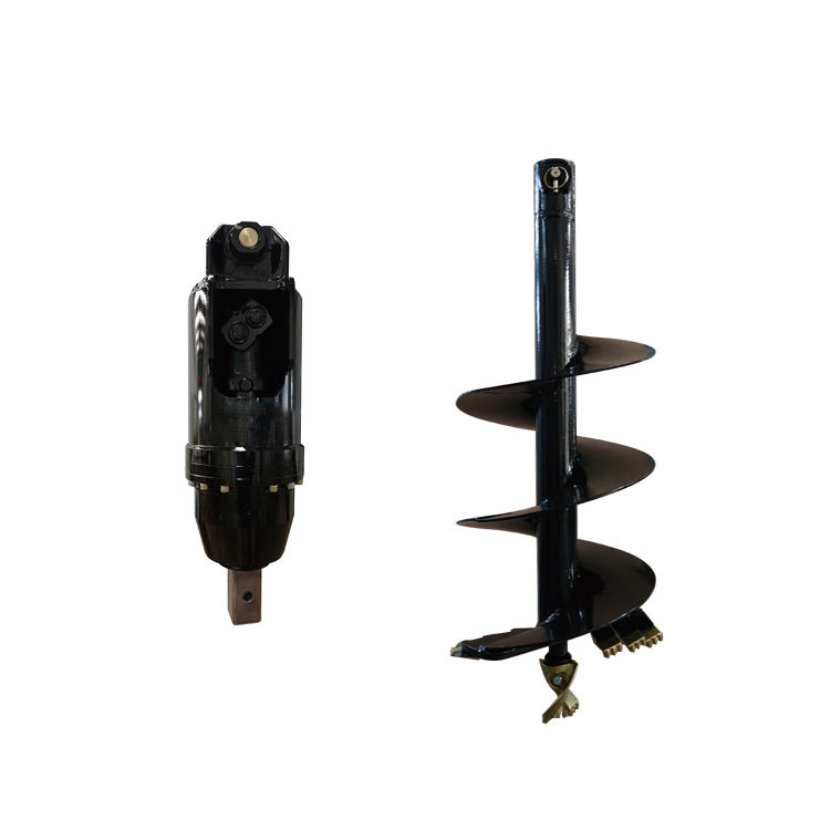 Auger Drill Attachment - DHG-4500 Excavator Attachment Hydraulic Earth Drill