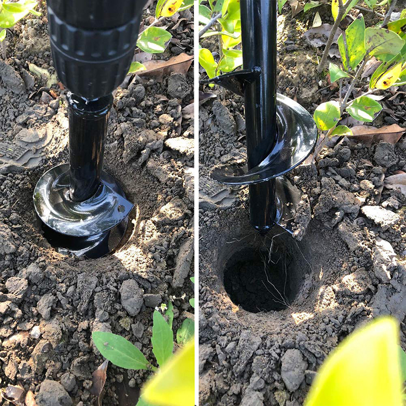 Garden Auger Spiral Drill Bit  – Auger Drill Attachment Bewertung und Preis