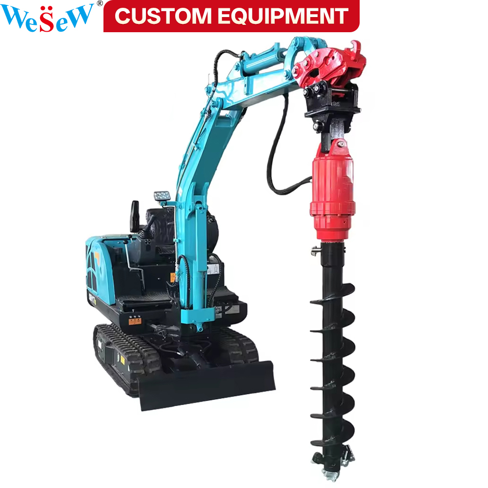 Customized Auger Boring Machin – Auger Drill Attachment Bewertung und Preis