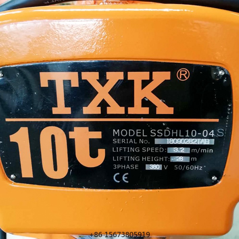 TXK Chain Hoist Electric 10ton – Electric Chain Hoist Bewertung und Preis