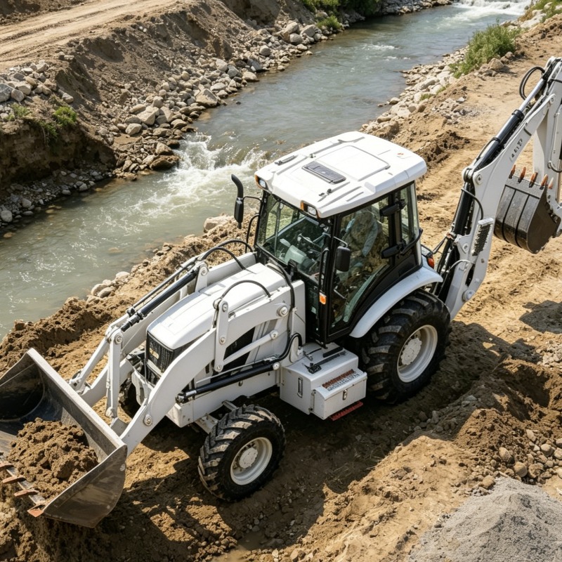 Loader Backhoe Industrial Grad – Heavy Equipment Working Bewertung und Preis