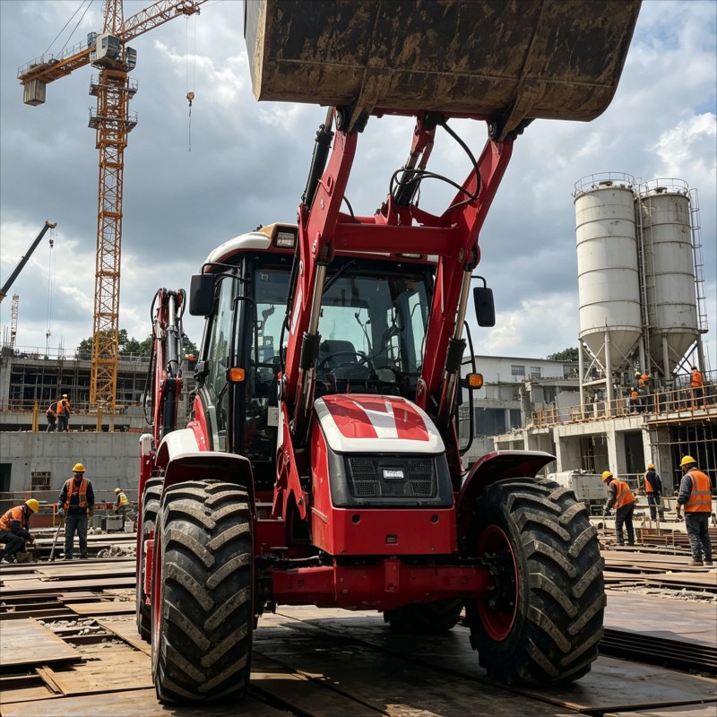 Loader Backhoe Industrial Grad – Heavy Equipment Working Bewertung und Preis