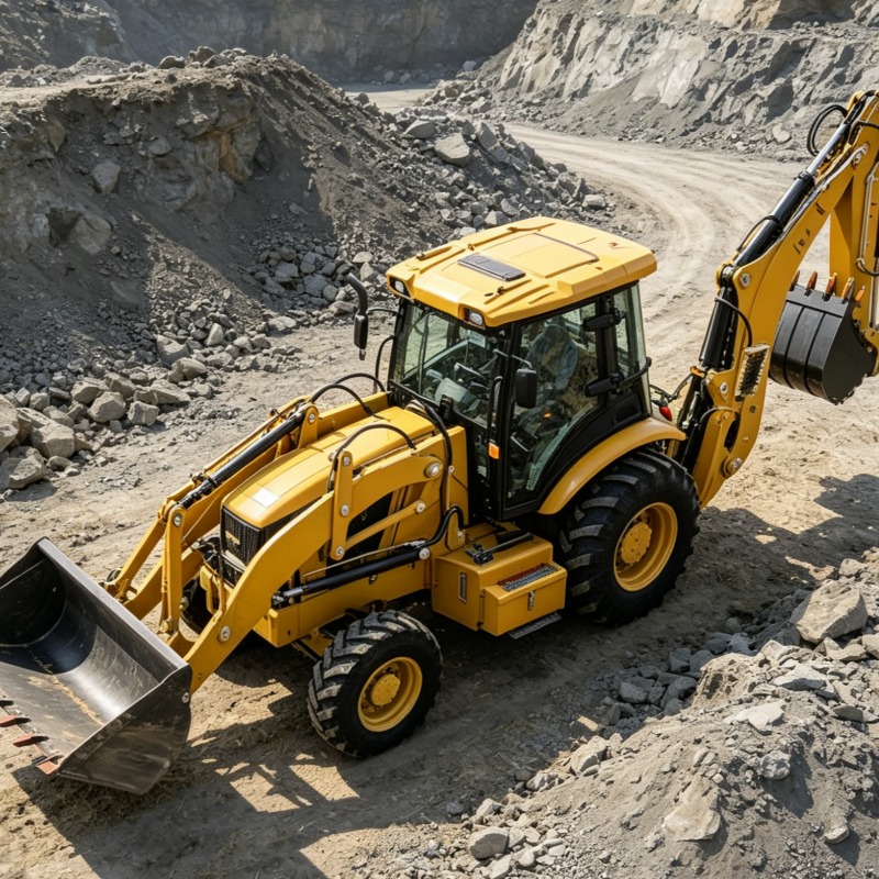 Loader Backhoe Industrial Grad – Heavy Equipment Working Bewertung und Preis