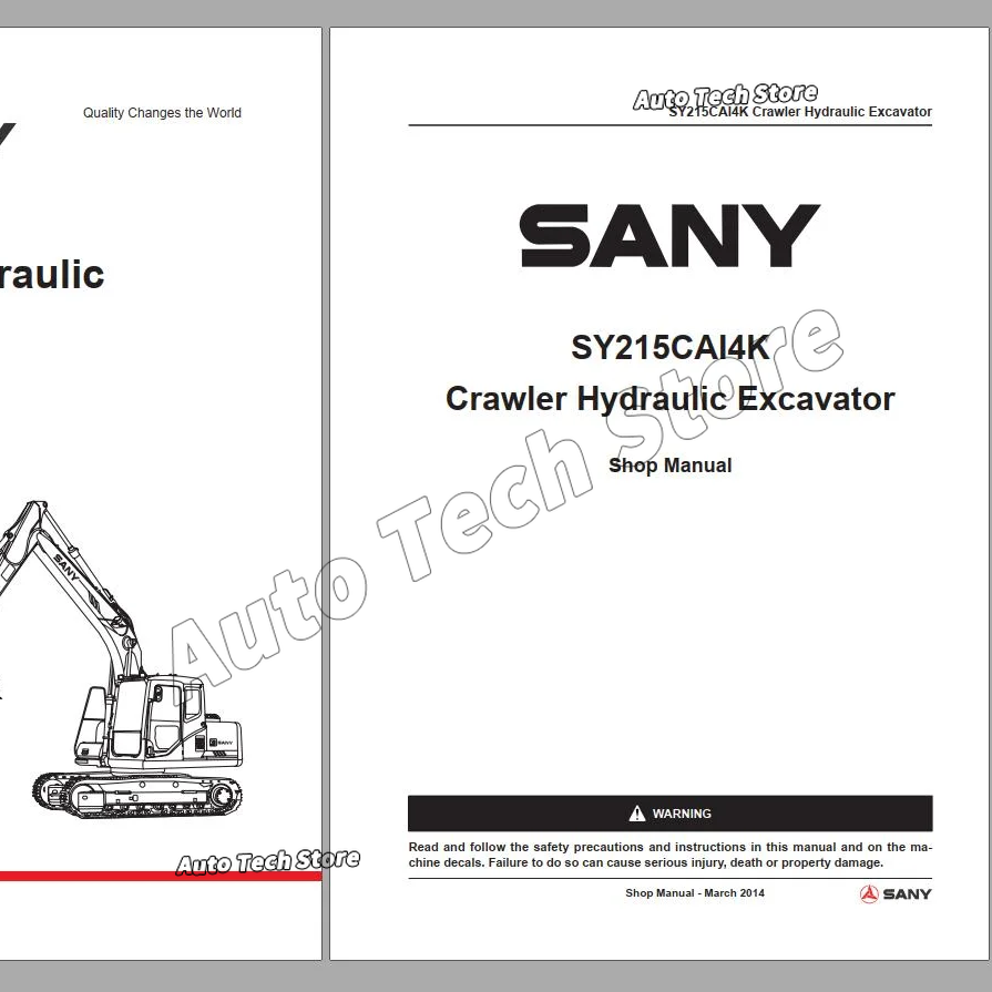 For Sany Heavy Equipment Shop  – Heavy Equipment Pdf Bewertung und Preis