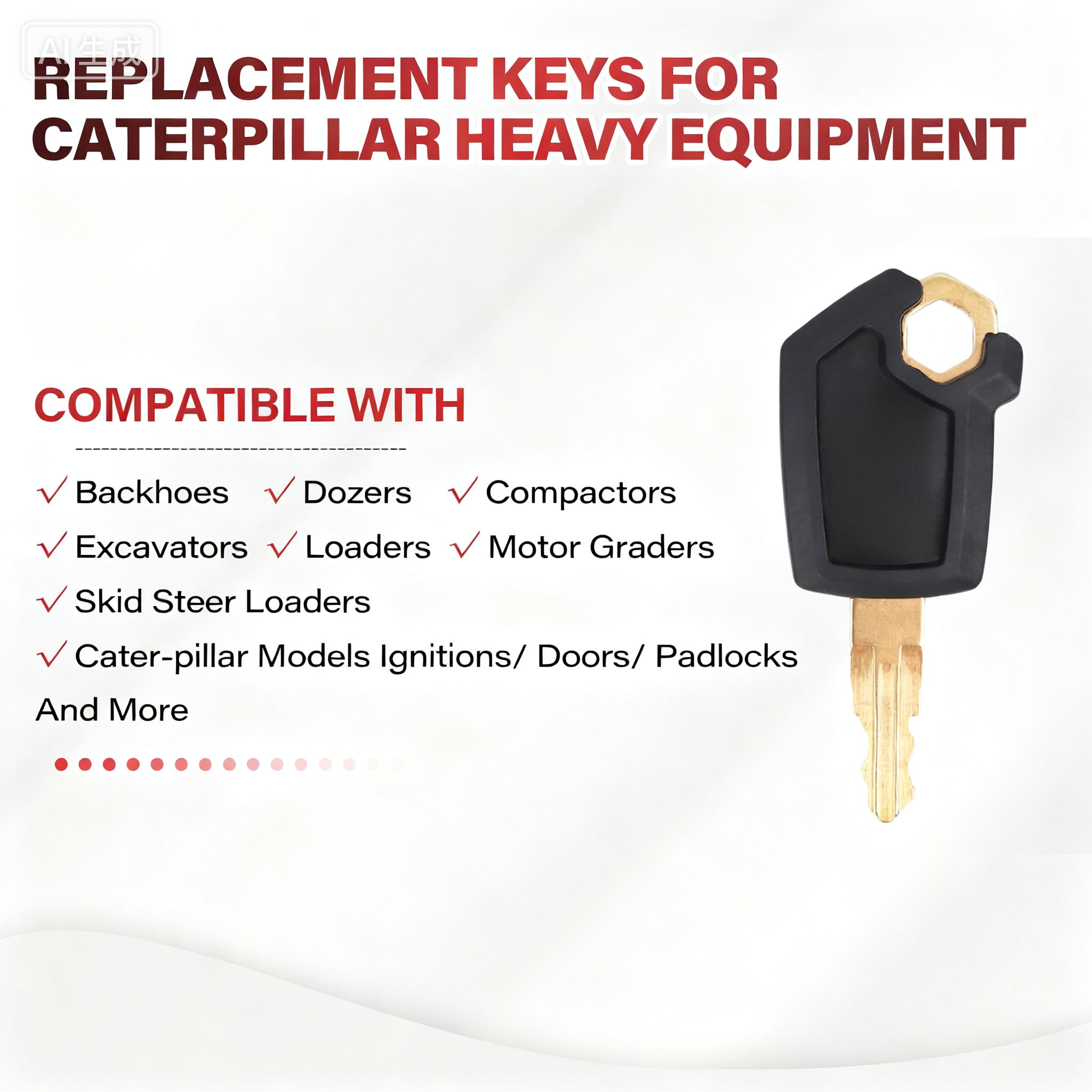 20 Pcs Copper Key For Caterpil – Heavy Equipment Cat Bewertung und Preis