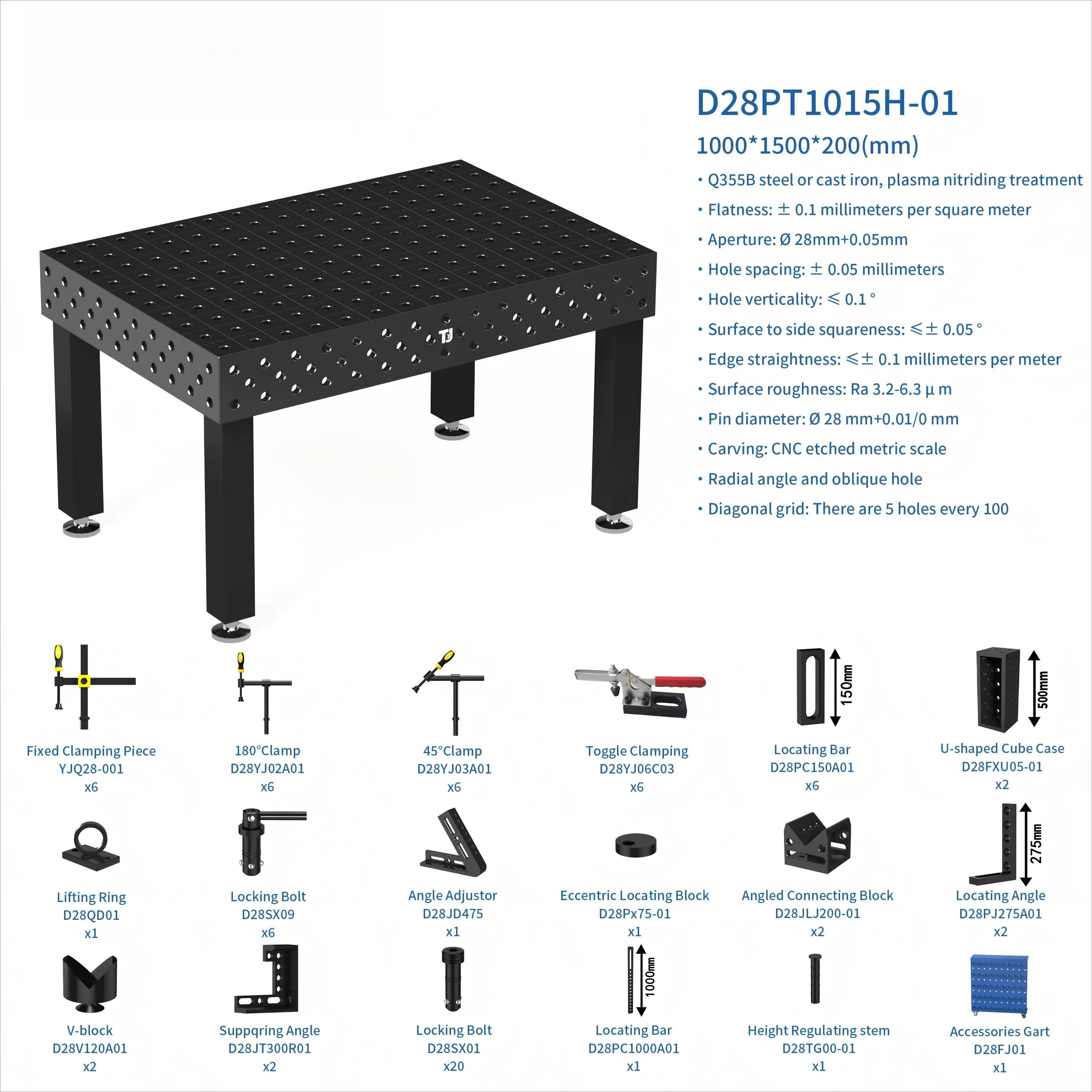 1000 * 2000 * 200mm D28 High-p – Heavy Equipment Manufacturers Bewertung und Preis