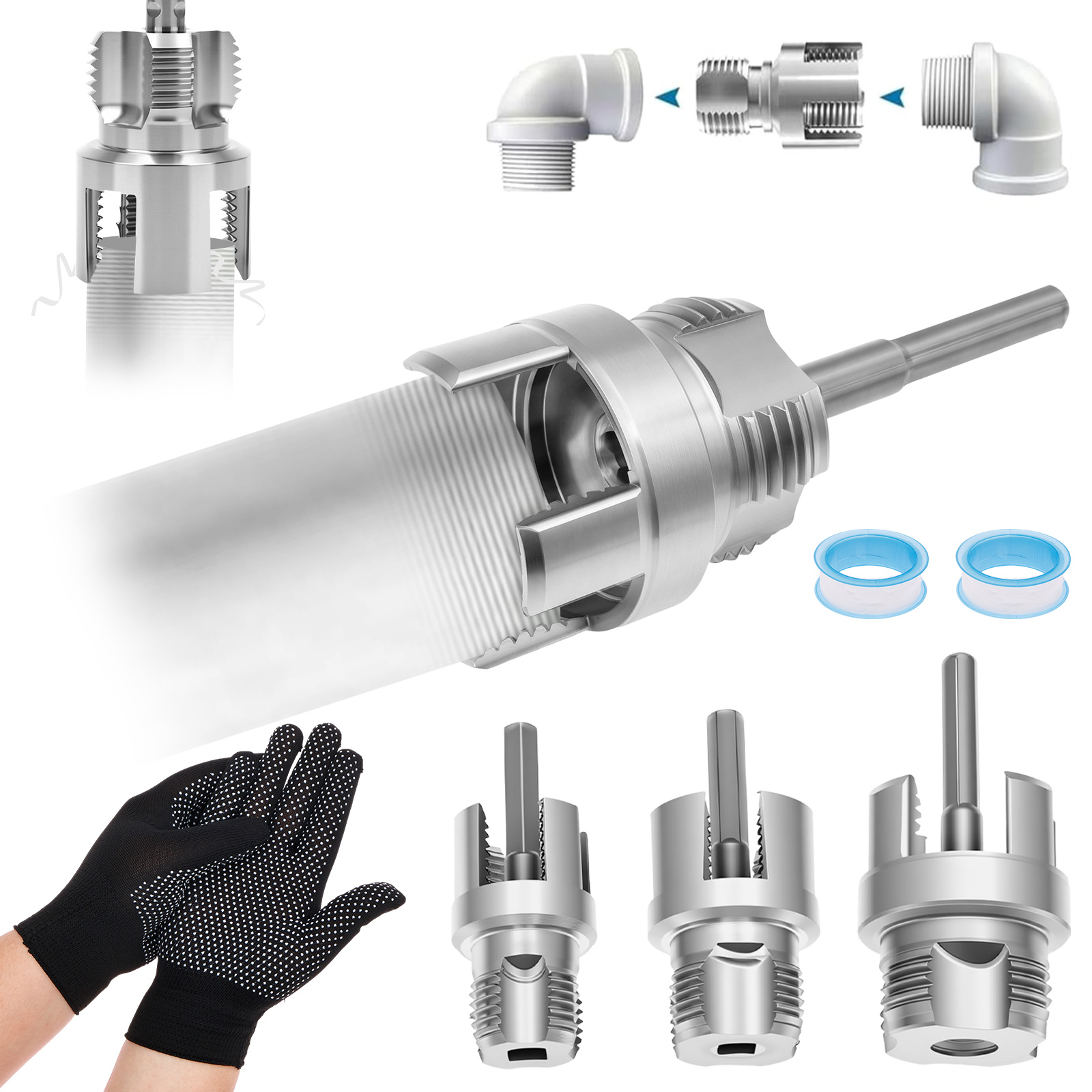 4 in 1 Water Pipe Thread Cutti – Pipe Threading Machine Bewertung und Preis