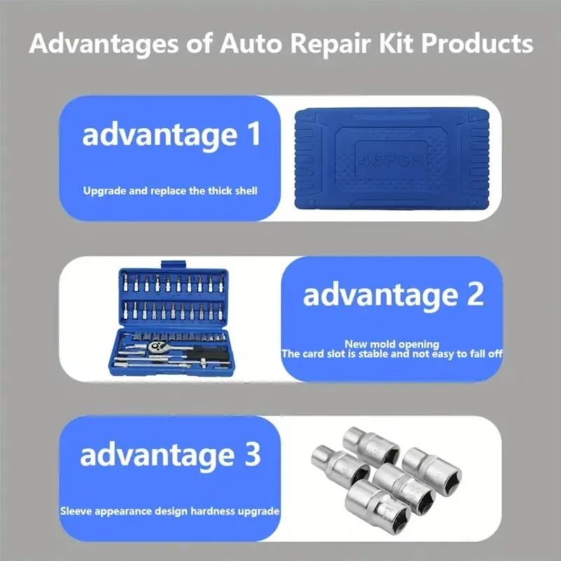 46-in-1 Heavy Duty Automotive  – Heavy Equipment Supplies Bewertung und Preis