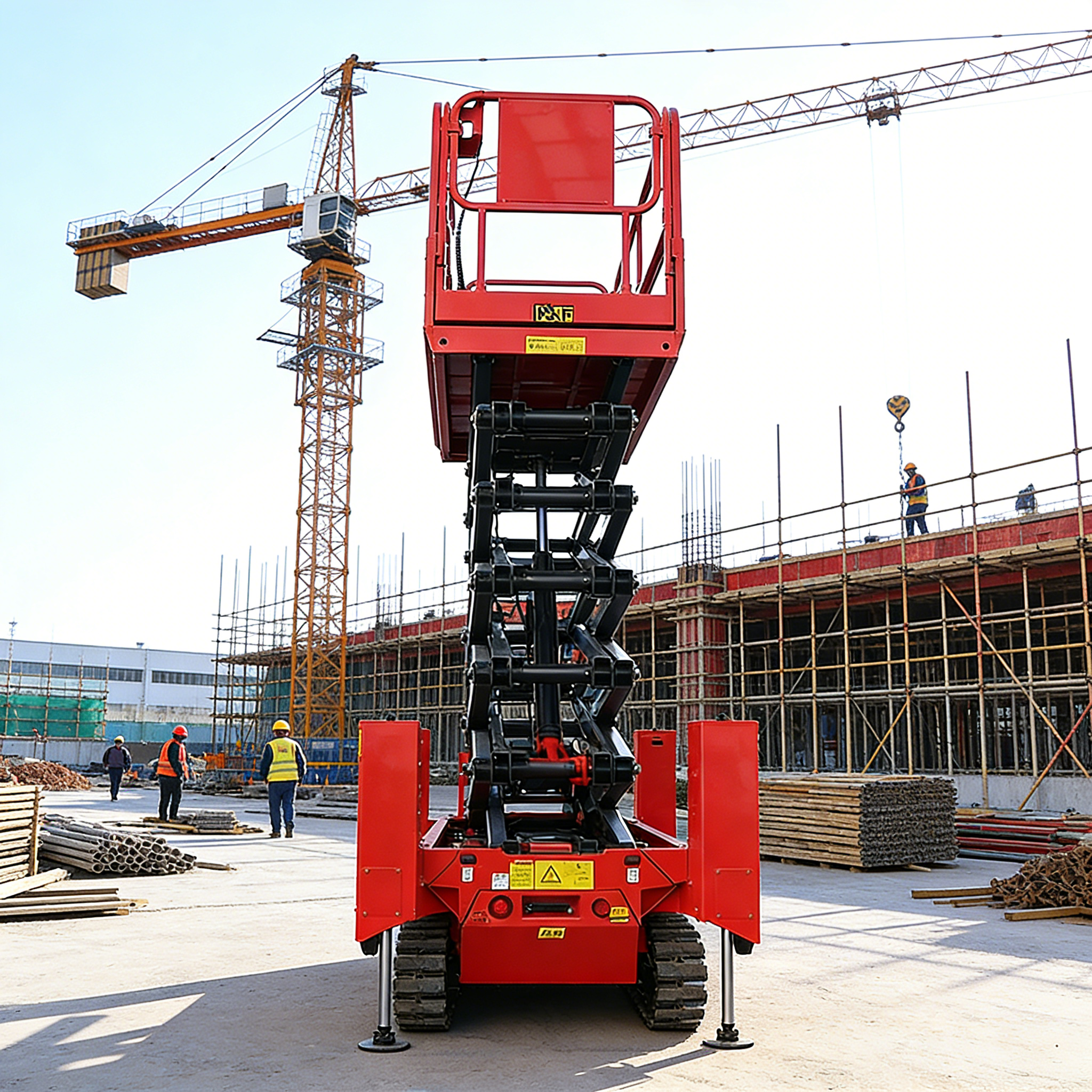 Crawler Aerial Platform Tracke – Heavy Equipment Working Bewertung und Preis