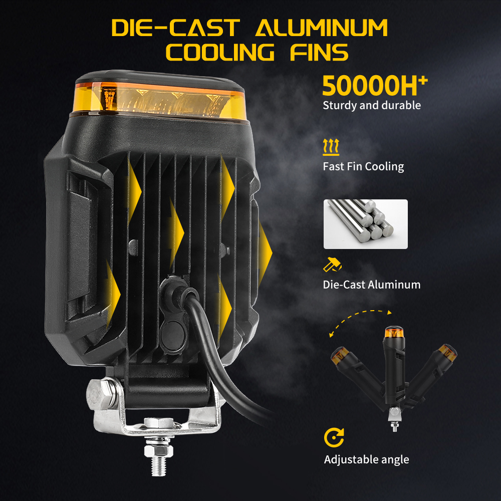 CO LIGHT Strobe 4inch LED Work – Heavy Equipment Working Bewertung und Preis