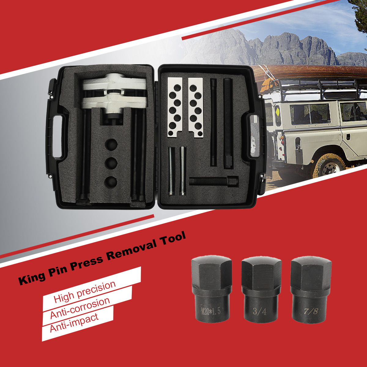 King Pin Press for Medium and  – Heavy Equipment Working Bewertung und Preis