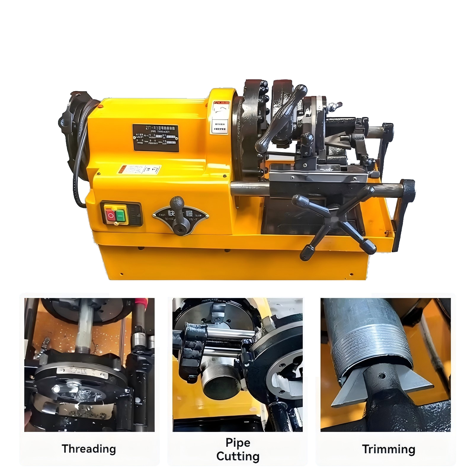 2 Inch  3inch New Electric Pip – Pipe Threading Machine Bewertung und Preis
