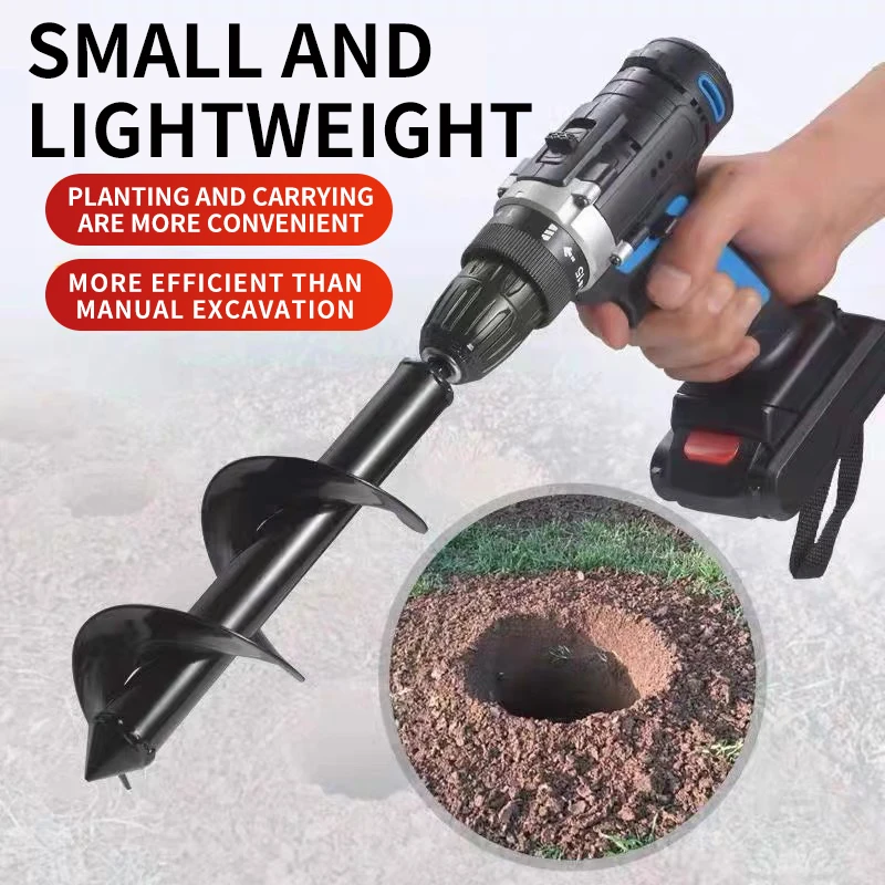 LUSQI 1Pc Garden Auger Spiral  – Auger Drill Attachment Bewertung und Preis