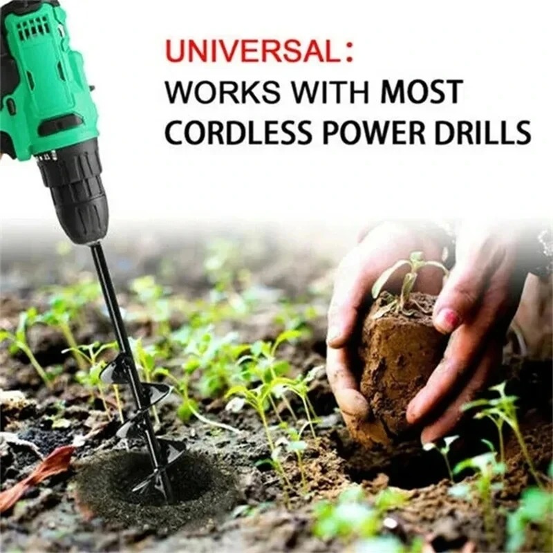 LUSQI 1Pc Garden Auger Spiral  – Auger Drill Attachment Bewertung und Preis