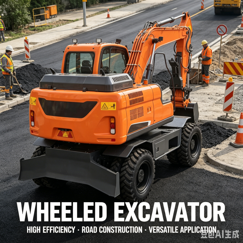 Durable Wheel Mounted Excavato – Heavy Equipment Working Bewertung und Preis