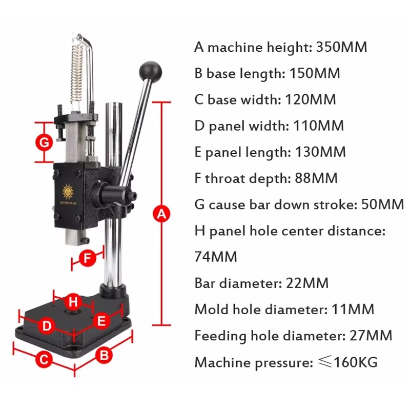 Heavy Duty Manual Press Machin – Heavy Equipment Supplies Bewertung und Preis