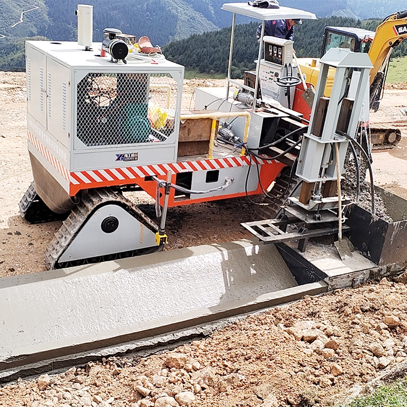 Laser Guided Curb Slipform Mac – Heavy Equipment Guide Bewertung und Preis