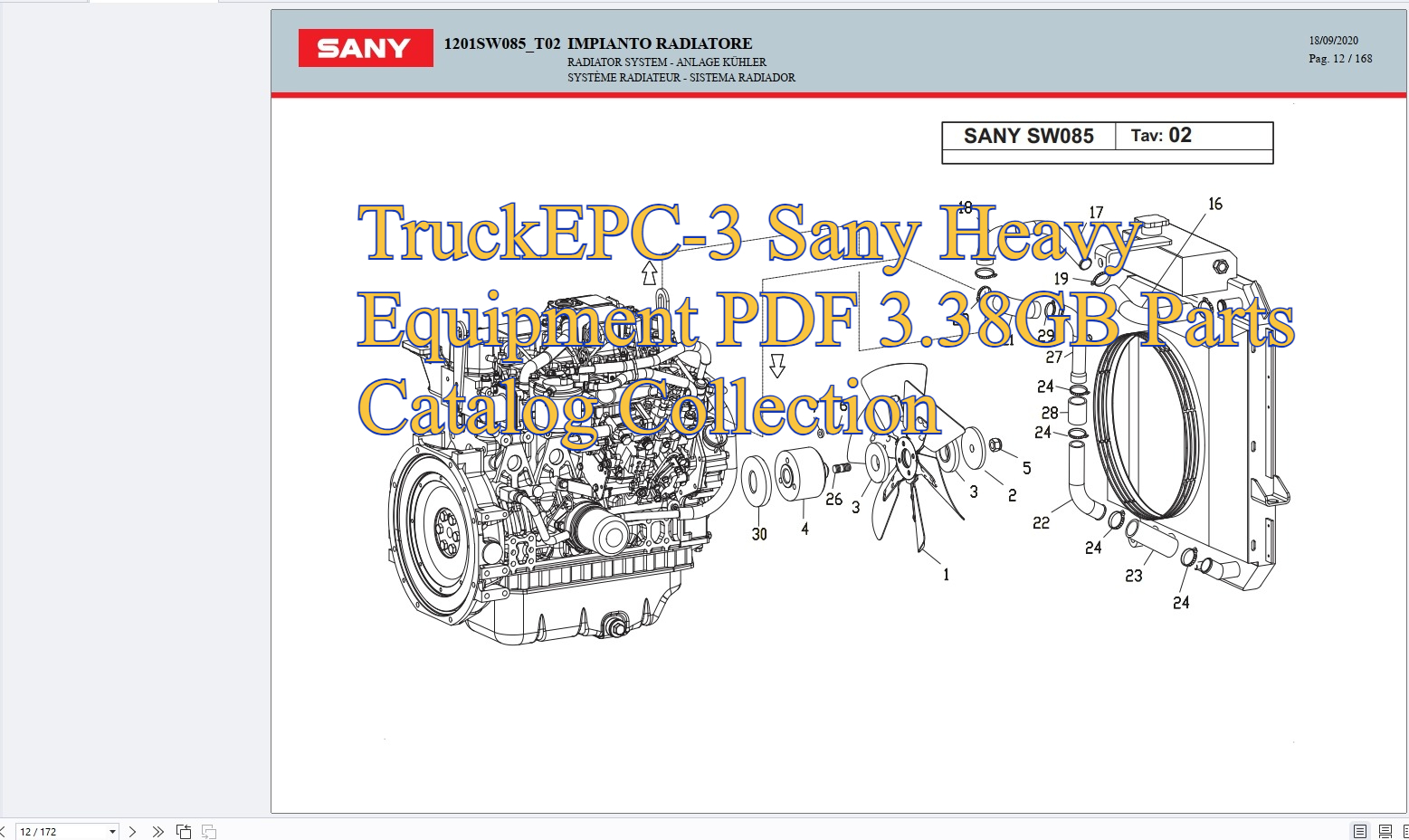 TruckEPC-3 Sany Heavy Equipmen – Heavy Equipment Pdf Bewertung und Preis